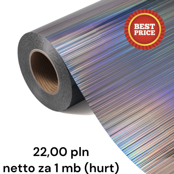 Folia SOFT FLEX FLRA 187 - HOLO RAIN SILVER