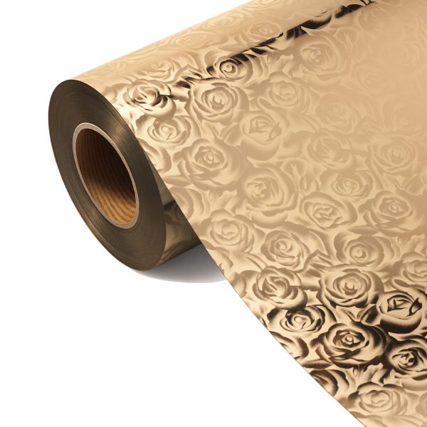 Folia SOFT FLEX FLRA A203 - ROSE PATTERNED GOLD