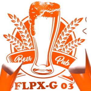 Folia PREMIUM FLEX POŁYSK FLPX-G 03 - ORANGE