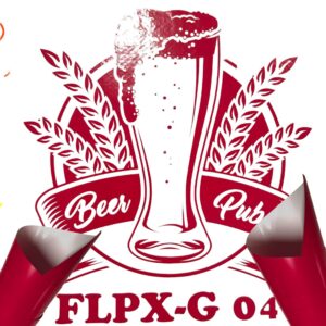 Folia PREMIUM FLEX POŁYSK FLPX-G 04 - MAGENTA