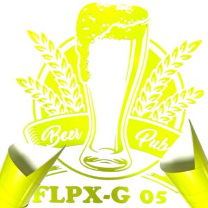 Folia PREMIUM FLEX POŁYSK FLPX-G 05 - NEON YELLOW