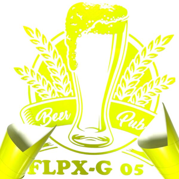 Folia PREMIUM FLEX POŁYSK FLPX-G 05 - NEON YELLOW