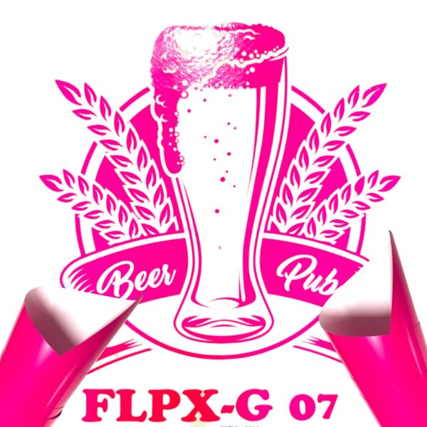 Folia PREMIUM FLEX POŁYSK FLPX-G 07 - NEON PINK