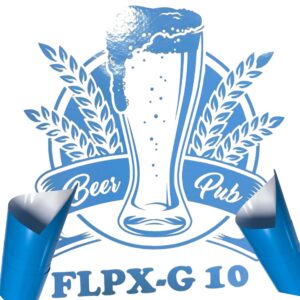 Folia PREMIUM FLEX POŁYSK FLPX-G 10 - SKY BLUE