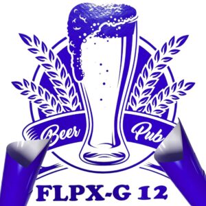 Folia PREMIUM FLEX POŁYSK FLPX-G 12 - ROYAL BLUE