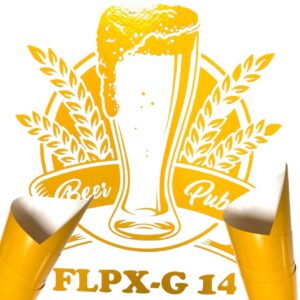 Folia PREMIUM FLEX POŁYSK FLPX-G 14 - YELLOW