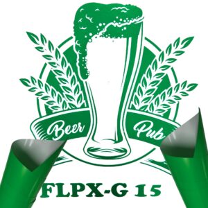 Folia PREMIUM FLEX POŁYSK FLPX-G 15 - GREEN