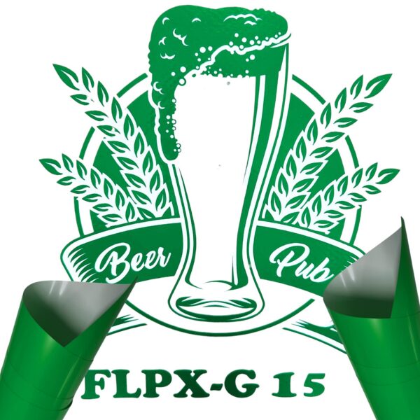 Folia PREMIUM FLEX POŁYSK FLPX-G 15 - GREEN