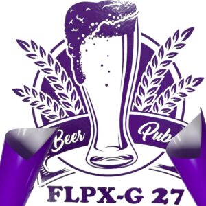 Folia PREMIUM FLEX POŁYSK FLPX-G 27 - PURPLE