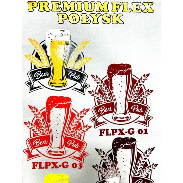 Folia PREMIUM FLEX POŁYSK FLPX-G 362 - ROSE GOLD - obrazek 5