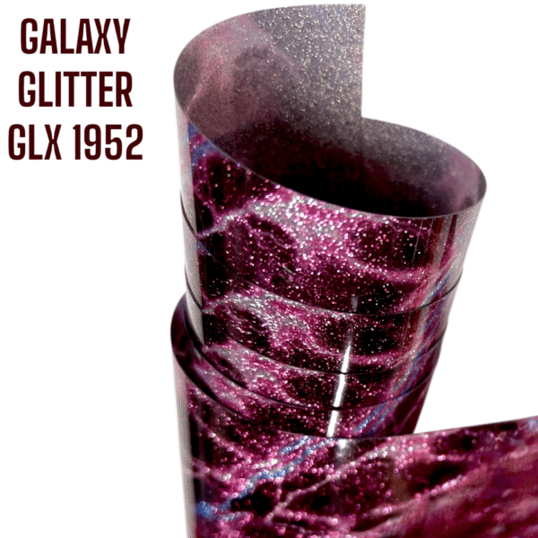 Folia GALAXY GLITTER GLX 1952 - PURPLE LIGHTNING