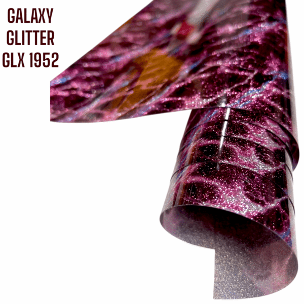 Folia GALAXY GLITTER GLX 1952 - PURPLE LIGHTNING - obrazek 2