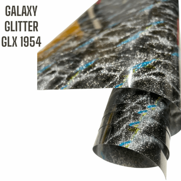 Folia GALAXY GLITTER GLX 1954 - SILVER LIGHTNING - obrazek 2