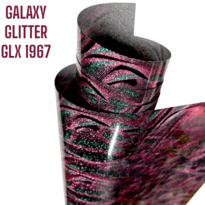 Folia GALAXY GLITTER GLX 1967 - PINK WAVE