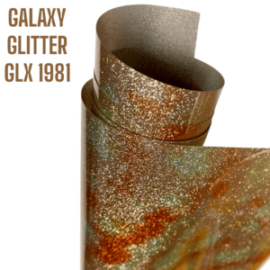 Folia GALAXY GLITTER GLX 1981 - GOLD CAMO