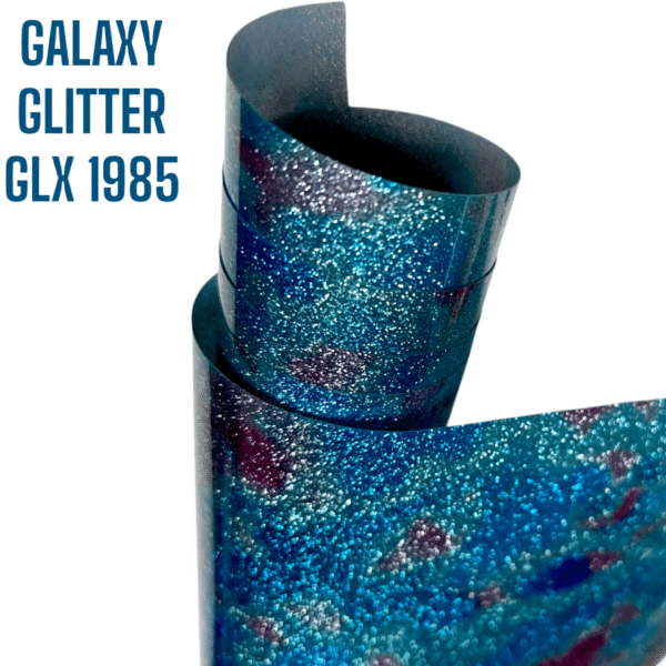 Folia GALAXY GLITTER GLX 1985 - BLUE CAMO