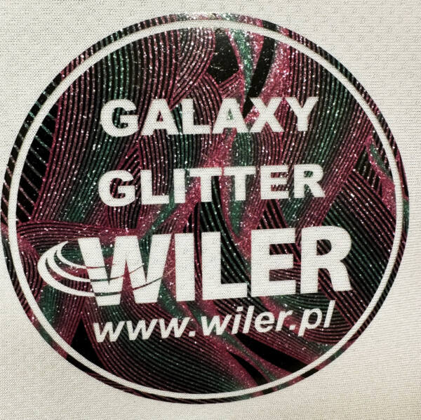 Folia GALAXY GLITTER GLX 1967 - PINK WAVE - obrazek 2