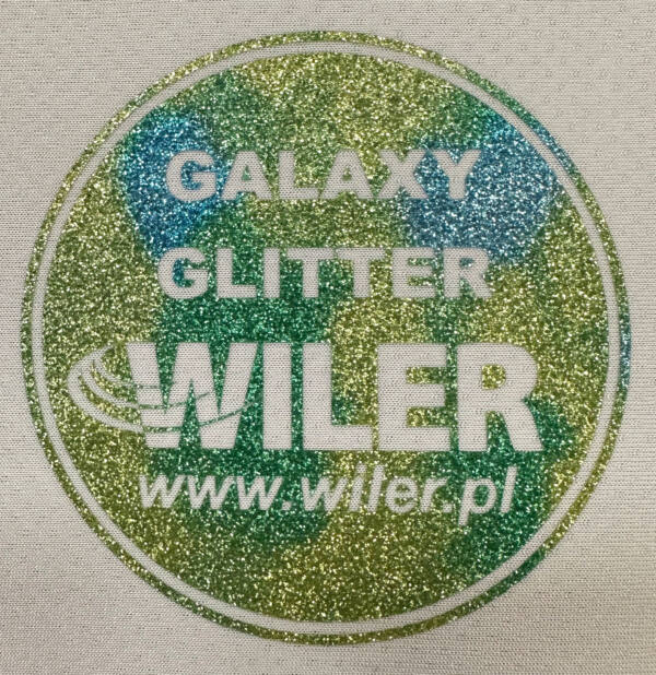 Folia GALAXY GLITTER GLX 1984 - YELLOW CAMO - obrazek 2