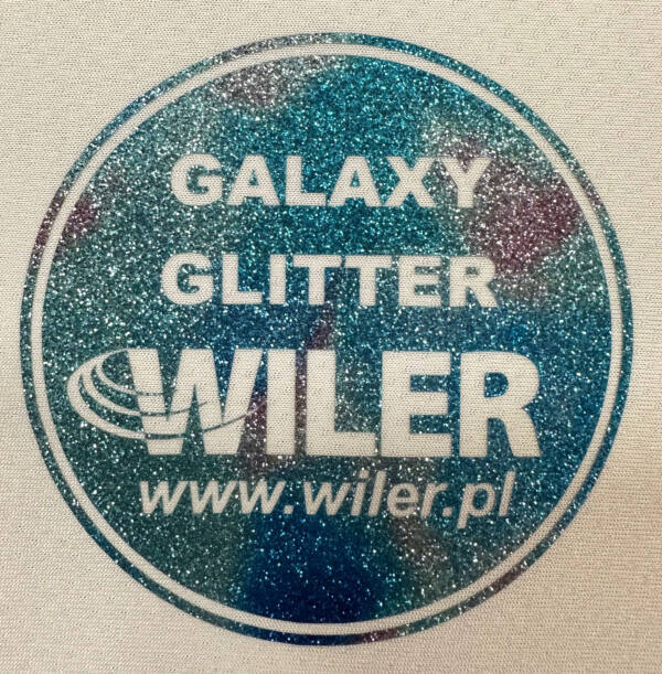 Folia GALAXY GLITTER GLX 1985 - BLUE CAMO - obrazek 2