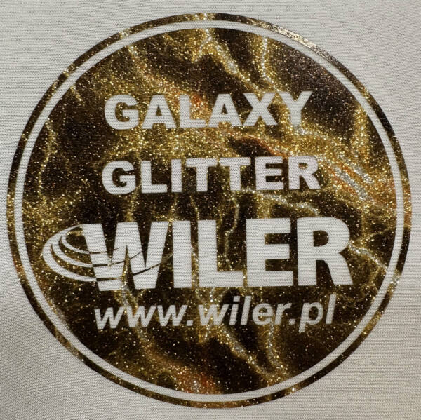 Folia GALAXY GLITTER GLX 1951 - GOLD LIGHTNING - obrazek 2