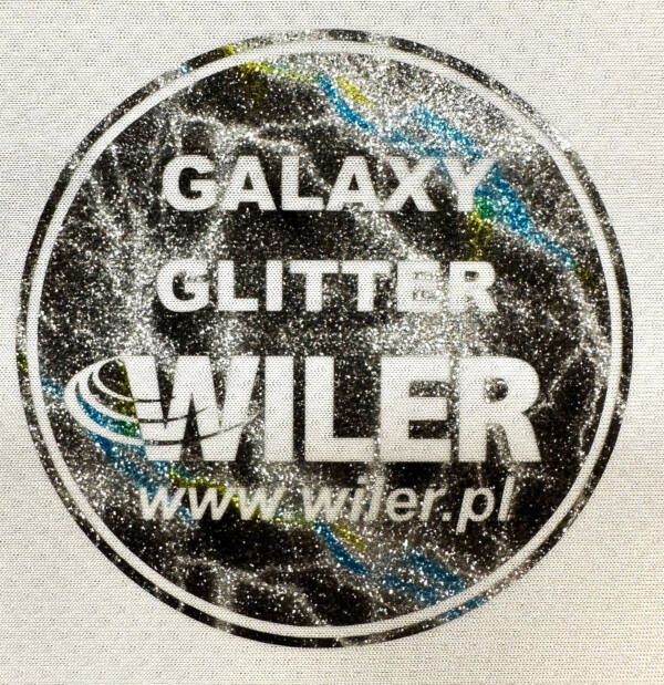 Folia GALAXY GLITTER GLX 1954 - SILVER LIGHTNING - obrazek 2