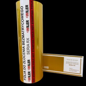 FOLIA DO ZŁOCEŃ RX 024 YELLOW GOLD METALLIC-MAT - 640mm x 120m