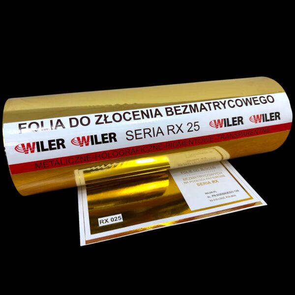 FOLIA DO ZŁOCEŃ RX 025 CLASSIC GOLD METALLIC - obrazek 2