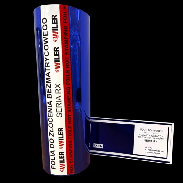 FOLIA DO ZŁOCEŃ RX 044 NAVY METALLIC - 640mm x 120m