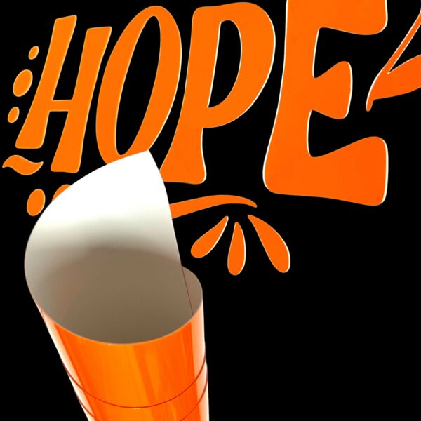 FLEX DWUKOLOROWY - DWK 06 ORANGE-WHITE - obrazek 3