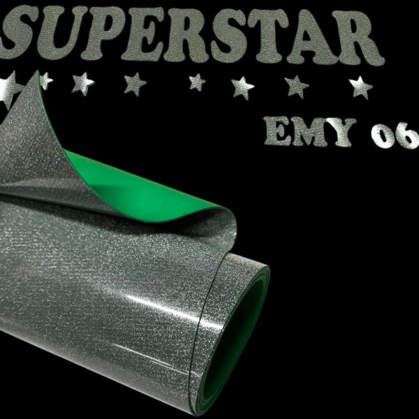 BRICK BROKATOWY - DWUKOLOROWY - EMY 06 SILVER-GREEN