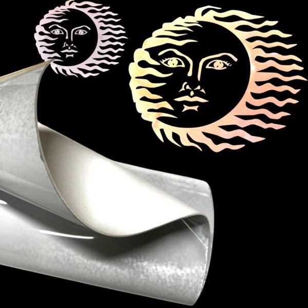 BRICK DWUKOLOROWY-ODBLASKOWY  - REF 02 SILVER-WHITE