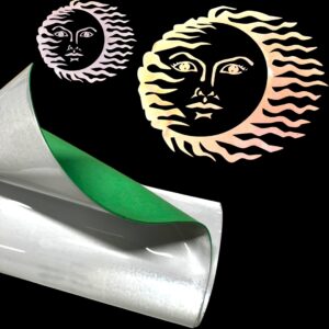 BRICK DWUKOLOROWY-ODBLASKOWY  - REF 04 SILVER-GREEN