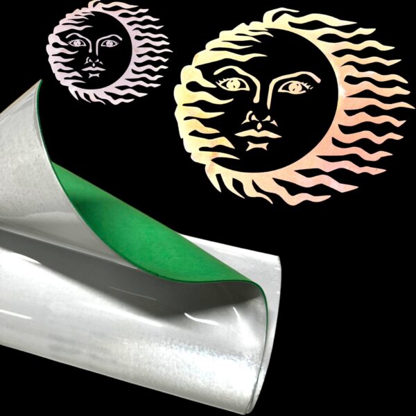 BRICK DWUKOLOROWY-ODBLASKOWY  - REF 04 SILVER-GREEN