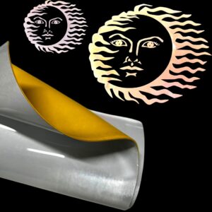 BRICK DWUKOLOROWY-ODBLASKOWY  - REF 05 SILVER-YELLOW