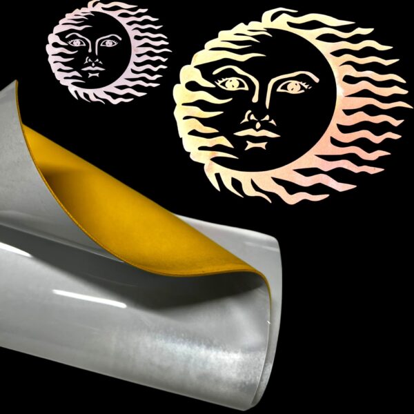 BRICK DWUKOLOROWY-ODBLASKOWY  - REF 05 SILVER-YELLOW
