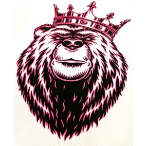 FLEX DWUKOLOROWY PUCHNĄCY - DWK PUFF 22 BLACK-PINK