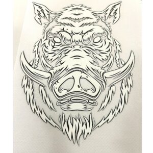 FLEX DWUKOLOROWY PUCHNĄCY - DWK PUFF 24 WHITE-BLACK