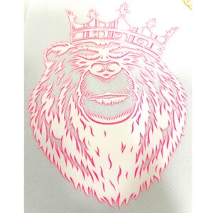 FLEX DWUKOLOROWY PUCHNĄCY - DWK PUFF 26 WHITE-PINK