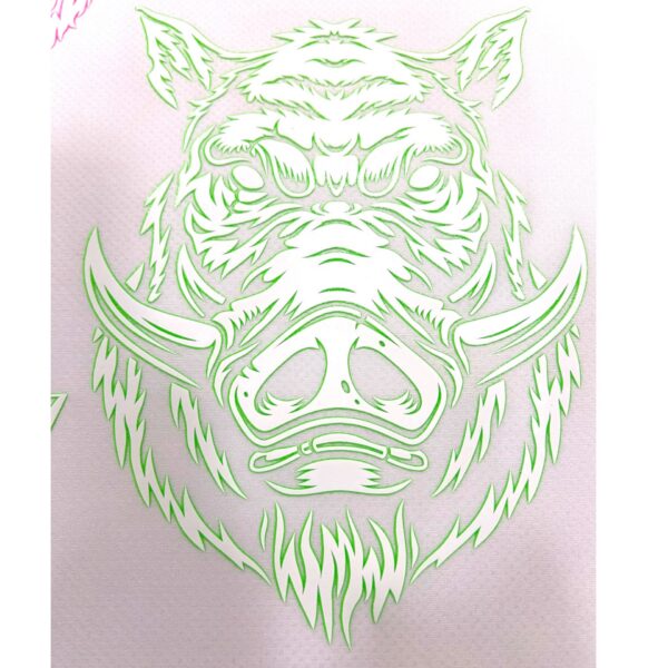 FLEX DWUKOLOROWY PUCHNĄCY - DWK PUFF 27 WHITE-GREEN
