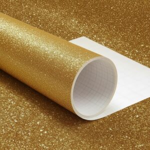 PAPIER BROKATOWY SAMOPRZYLEPNY CDM - 141GOLD (GRUBE ZIARNO)