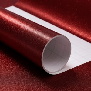 PAPIER BROKATOWY SAMOPRZYLEPNY CDM - 097 DARK RED